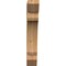 Ekena Millwork Legacy Slat Smooth Bracket, Western Red Cedar, 5 1/2"W x 26"D x 34"H BKT06X26X34LEC06SWR - alternate 2